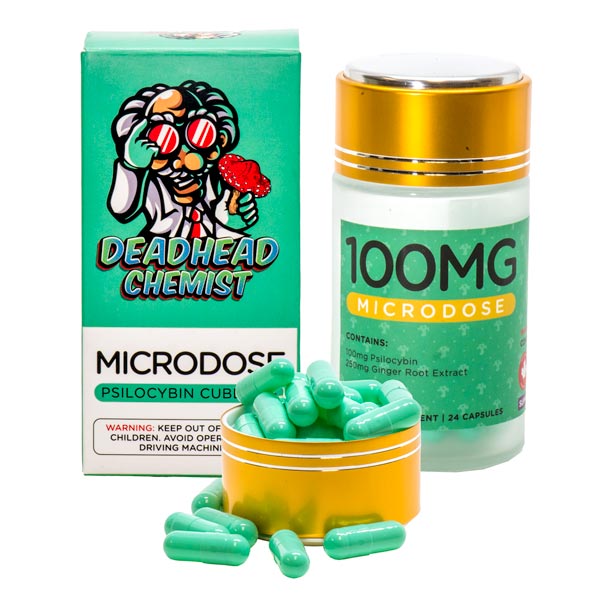 100mg Shroom Microdose Deadhead Chemist (24) - Image 1