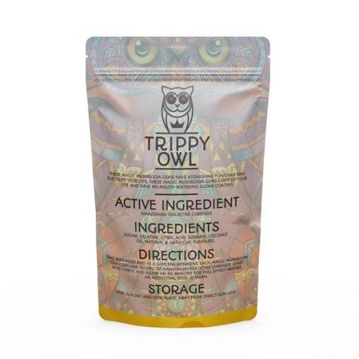 Trippy Owl Sour Gems Back