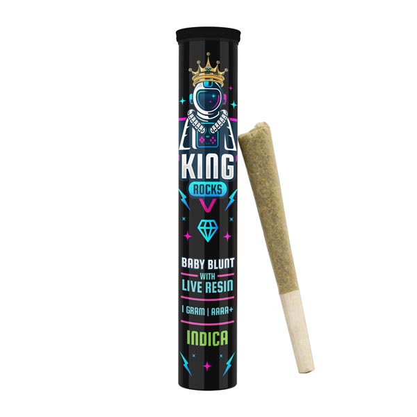 Baby Blunt with Live Resin – 1G – King Rocks – 3 Pack - Image 1