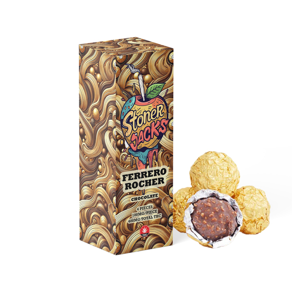 Chocolate Balls 400MG THC – Stoner Jacks - Image 1
