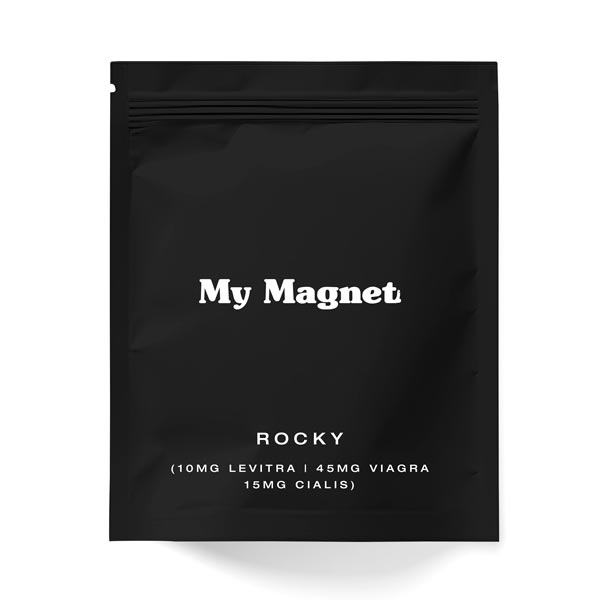Rocky – 10mg Levitra – 45mg Viagra – 15mg Cialis | My Magnet - Image 1