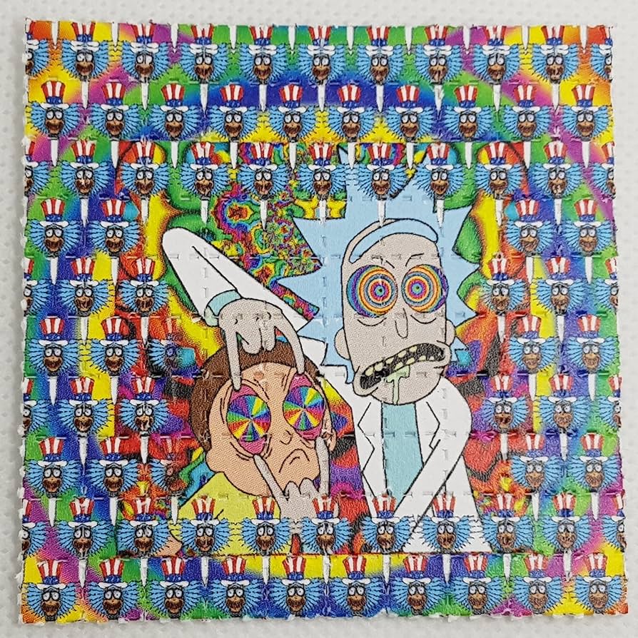 LSD-25 Tabs Double Dosed 240ug - Rick & Morty - Image 1