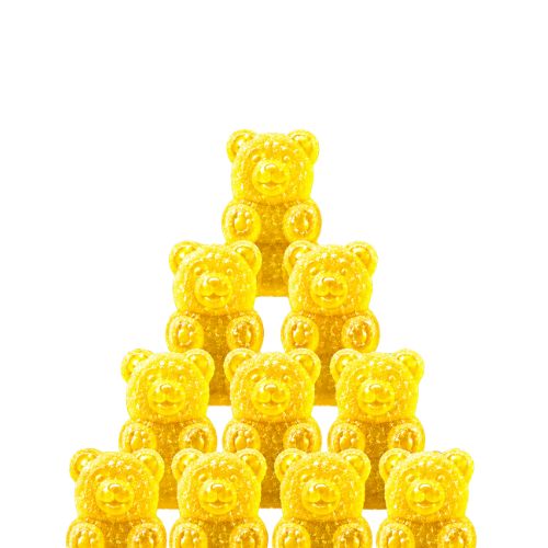 MDMA Edible Lemon Gummy Bears - Image 1