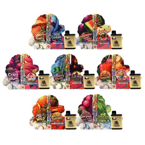 Gas Mask THC Dual Chamber Disposable Vapes (3+3) - Image 1