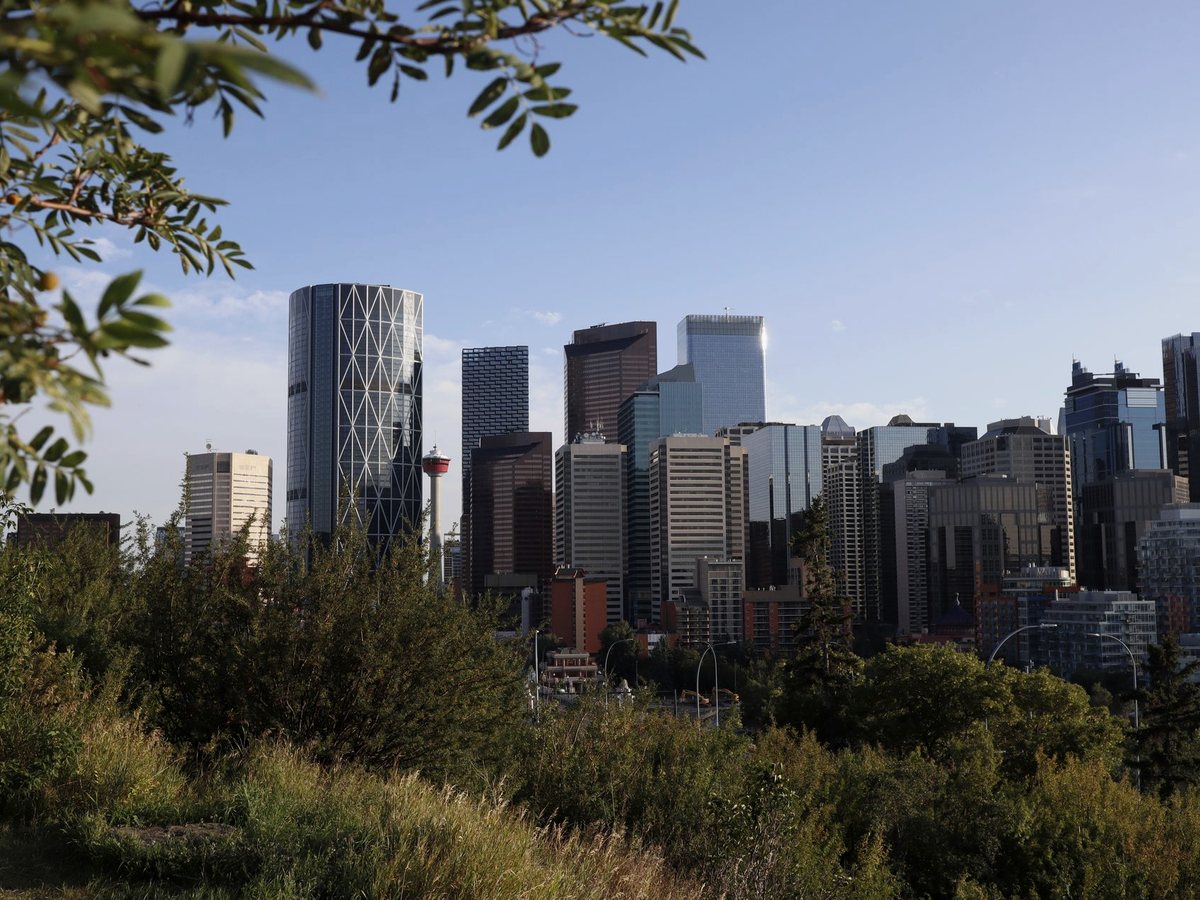 Calgary skyline, Alberta
