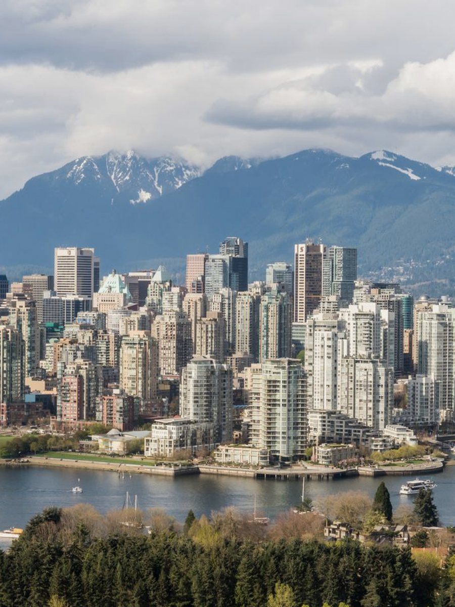 Vancouver skyline, British Columbia
