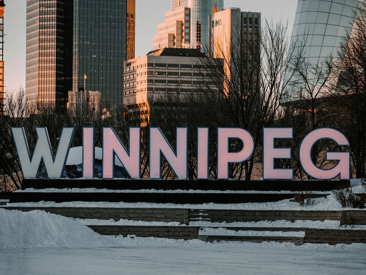 Winnipeg skyline, Manitoba