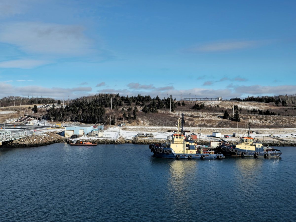 Harbour town on the Newfoundland coast